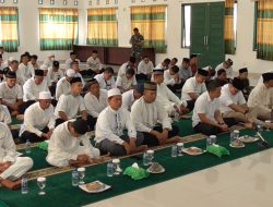 Kodim 0318 Natuna Gelar Muhasabah dan Istighosah Doa Keselamatan Bangsa pada Peringatan Isra’ Mi’raj