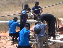 Polisi Grebek Tambang Pasir Ilegal di Batu Besar