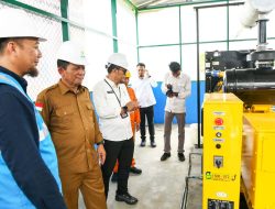 Kunker ke Pulau Karas, Ansar Resmikan Gedung Konseling dan Operasikan Mesin Genset 350 KVA