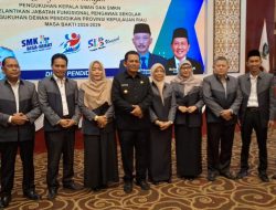Gubernur Ansar Lantik Dewan Pendidikan Kepri