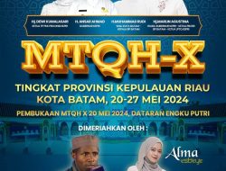 Batam Siap Selenggarakan MTQH X Kepri, Berlangsung 20-27 Mei 2024