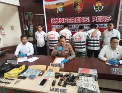 Polda Kepri berhasil Meringkus 4 Pelaku Curanmor