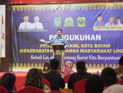 Muhammad Rudi Kukuhkan Pengurus KKML Kota Batam Masa Bakti 2024-2029
