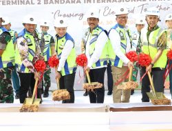 BP Batam Groundbreaking Terminal II Bandara Internasional Hang Nadim, Target Selesai Pada 2026
