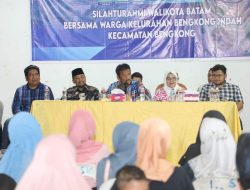 Silaturahmi Dengan Wali Kota Batam Muhammad Rudi, Warga RW 09 dan 10 Bengkong Indah Sampaikan Permintaan.