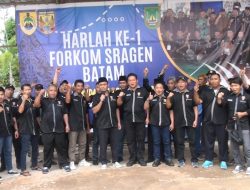 Nyawiji Ing Paran, Forkom Sragen Batam Siap Wujudkan Pilkada di Kepri Bersih dan Damai