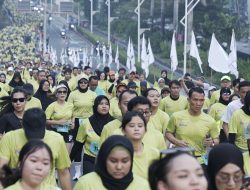 Lautan Manusia Penuhi Kawasan Senayan-Semanggi, Telkom Sukses Gelar Digiland Run 2024
