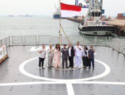 BP Batam – TNI AL Jalin Silaturahmi di Atas KRI Bung Tomo 357