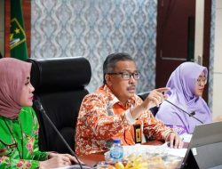 Pimpin Rapat Verifikasi KKS, Jefridin Paparkan Indikator Penilaian Kota Sehat 2024