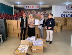 Tim Pemenangan Rudi-Rafiq Terima Bahan Kampanye dari KPU Kepri