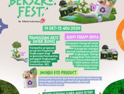 Telkom Ajak Masyarakat Melestarikan Lingkungan melalui Kompetisi Bumi Berseru Fest, Dibuka 14 Oktober-15 November 2024