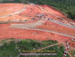 Progres Mencapai 76 Persen, Bundaran Punggur Akan Selesai Desember 2024