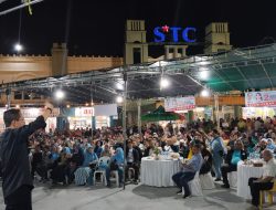 Amsakar Nobar Laga Timnas Indonesia-Arab Saudi Bersama Warga Sekupang