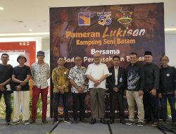BP Batam Bersama Komunitas Kampung Seni Batam Gelar Pameran Lukisan