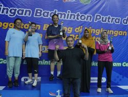 Pertandingan Badminton Antar Pegawai BP Batam Sukses Digelar