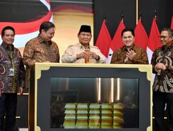 Presiden Prabowo Resmikan Pegadaian Sebagai Bank Emas Pertama di Indonesia