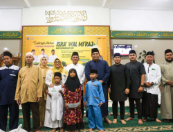 Ribuan Masyarakat Bintan Khidmat Hadiri Peringatan Isra Miraj 1446 H di Masjid At-taubah
