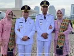 Muhammad Nizar dan Novrizal Resmi Dilantik sebagai Bupati dan Wakil Bupati Lingga Periode 2025-2030