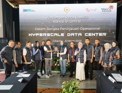 Dukung Ekosistem Digital Nasional, Komisi VI DPR RI Tinjau Hyperscale Data Center Telkom di Cikarang