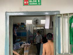 Lapas Kelas IIA Batam Intensifkan Razia Blok Hunian, Komitmen Cegah Peredaran Barang Terlarang
