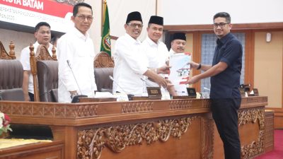 DPRD dan Pemko Batam Sepakati Perubahan KUA-PPAS 2025