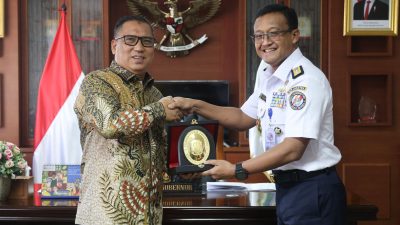 Wagub Kepri Terima Bakamla RI, Bahas Penguatan Keamanan Laut ALKI I dan Perbatasan