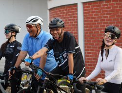 Gowes Santai BP Batam–Polda Kepri, Pererat Silaturahmi dan Wujudkan Batam Sehat