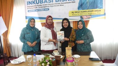 TP-PKK Kepri Gandeng AEC, Dorong UMKM Deram-Deram Penyengat Naik Kelas