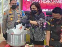 2 Kilogram Sabu Direbus Polres Karimun