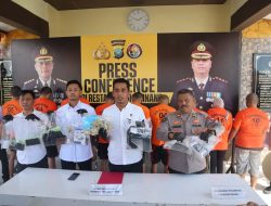 Satresnarkoba Tanjungpinang Bongkar 6 Kasus Narkoba Selama Juli: 9 Pengedar Diciduk, 56,52 Gram Sabu Disita