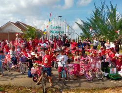 Anak-Anak Bougenville Meriahkan HUT RI ke-80 dengan Pawai dan Sepeda Hias