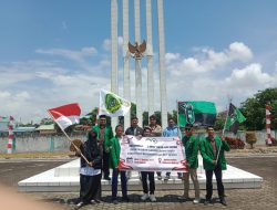 DEMA dan HMI Komisariat STAI AL-AZIZ BATAM ziarah ke Taman Makam Pahlawan Pusara Bhakti Bulan Gebang