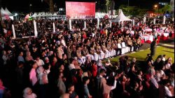 Ribuan Warga Padati Malam Ramah Tamah HUT ke-80 RI di Gedung Daerah Kepri