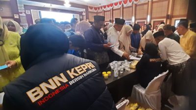 BNN Kepri Gelar Tes Urine, Banyak Pejabat dan ASN Kabur