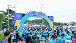 Ribuan Peserta Meriahkan PLN Mobile Fun Run 2025, Gubernur Ansar Lepas Start dari Tugu Sirih