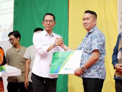 Amsakar Resmi Luncurkan Program Jaminan Sosial Ketenagakerjaan Bagi RT,RW, LPM, dan Pekerja Rentan