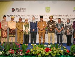 Penandatanganan Kesepakatan Bersama PT. Pegadaian, Pemko Tanjungpinang Berkomitmen Tingkatkan Kualitas UMKM Melalui Pelatihan dan Pemberdayaan