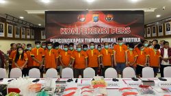 Polda Kepri Ungkap 216 Kasus Narkoba Periode Januari-September, 298 Tersangka Ditangkap