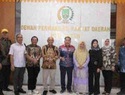 Ketua Bapemperda DPRD Kota Batam Terima Kunjungan Kerja Bapemperda DPRD Provinsi Jawa Tengah