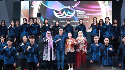 BBFW 2025 Dibuka, Amsakar Bersama Li Claudia dan Erlita Awali dengan Membatik