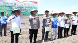 Kolaborasi Walikota Amsakar dan Kepolisian Wujudkan Swasembada Pangan Lewat Penanaman Jagung Serentak