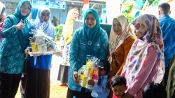 Ketua TP-PKK Kepri Dewi Kumalasari Ansar Serahkan Paket Pencegahan Stunting