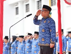 Wagub Nyanyang Pimpin Upacara HUT ke-54 KORPRI: Tegaskan Profesionalisme ASN di Era Transformasi Digital