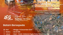 Batam Bersepeda Semarakkan HJB ke-196