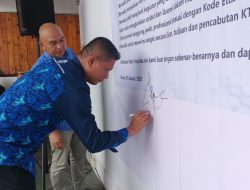 HPI Kota Batam Gelar Apel dan Tandatangani Pakta Integritas, Imbas Hebohnya Oknum Tour Guide Rebut Tamu Travel Agen