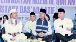 Amsakar dan Li Claudia Hadiri Peringatan Nuzululqur’an di Mapolresta Barelang