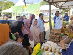 Antisipasi Gejolak Harga, Pemkab Lingga dan BI Turun Langsung Gelar Pasar Murah