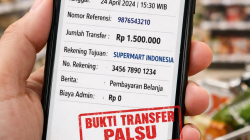 Gunakan Bukti Transfer Fiktif, Pria di Sekupang Diciduk Saat Beraksi