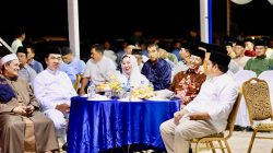 Amsakar-Li Claudia Menghadiri halalbihalal Kecamatan Nongsa