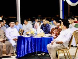 Amsakar-Li Claudia Menghadiri halalbihalal Kecamatan Nongsa